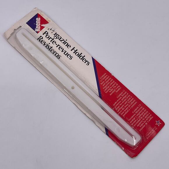 Keene Magazine Holders Vintage 1995 Set of 12 for 3 Ring Binders Plastic NOS NEW - Picture 1 of 8